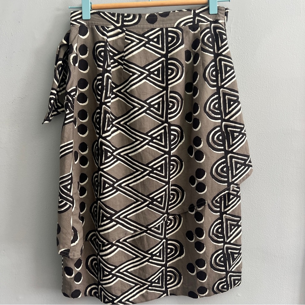 Anthropologie Maeve Edessa Wrap Pencil Skirt, Size 2 - Picture 7 of 11